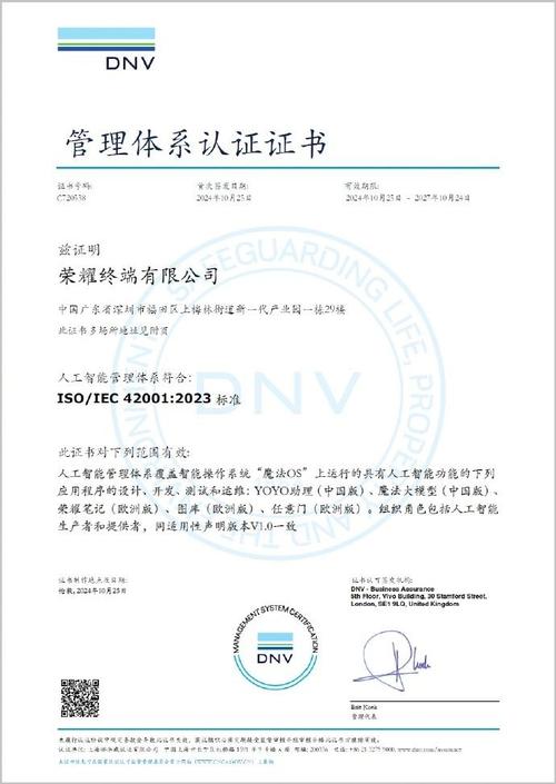国内首个！人工智能管理体系认证花落AI应用软件开发企业